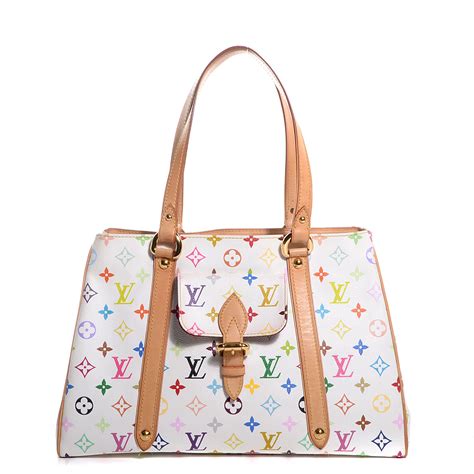 lv aurelia multicolore|LOUIS VUITTON Monogram Multicolor Aurelia GM White .